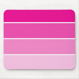Mousepad Amostras de tinta cor-de-rosa brilhante