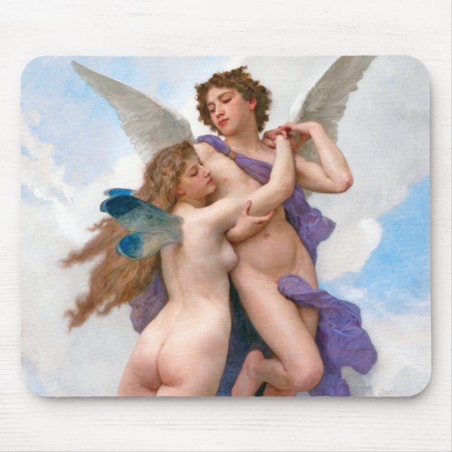 Mousepad Amour e Psyche, Bouguereau (Frente)