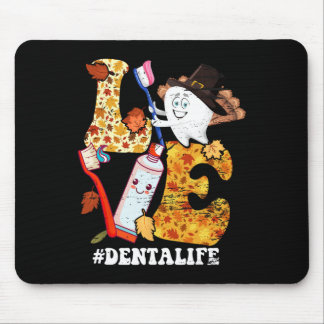 Mousepad AMVE Dental Life Turkey Tooth outono Thanksgi