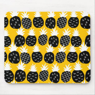 Mousepad Ananás preto