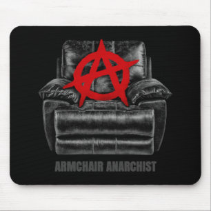 Mousepad anarquista da poltrona
