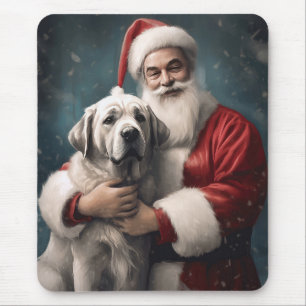 Mousepad Anatólia Shepherd com o Natal do Papai Noel