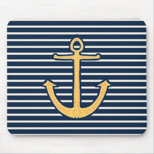 Mousepad Âncora amarela
