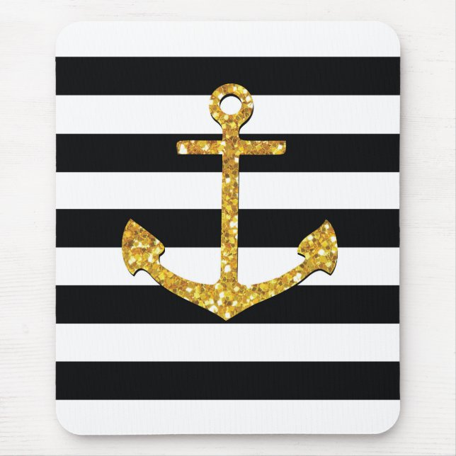 Mousepad Âncora do Ouro Vintage (Frente)