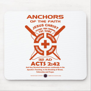 Mousepad Âncoras da Fé