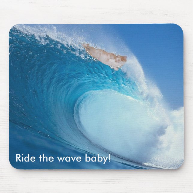 Mousepad Ande pelo bebê da onda! (Frente)