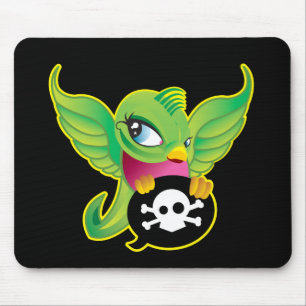 Mousepad Andorinha verde