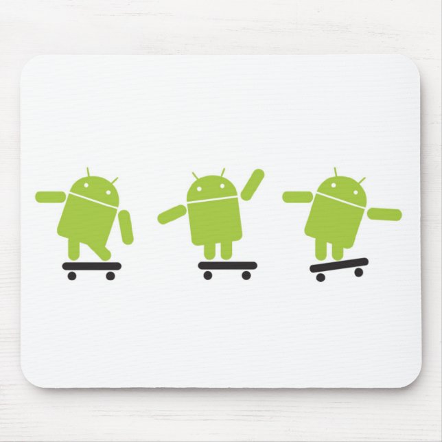 Mousepad Android Skateboarding (Frente)