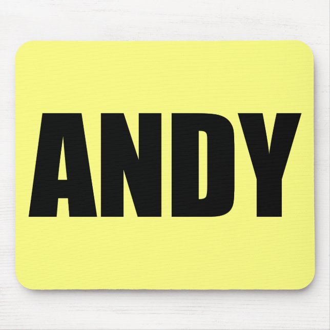 Mousepad Andy (Frente)