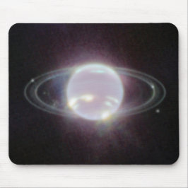 Mousepad Anéis JWST do Planeta Netuno