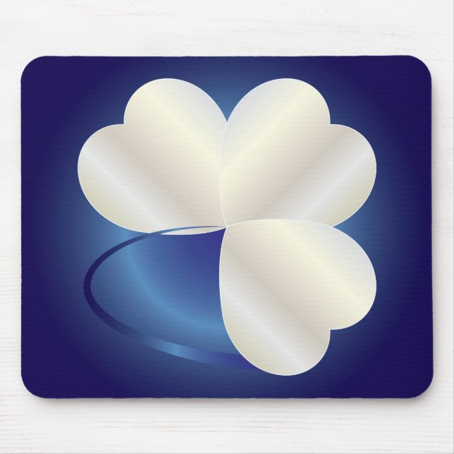 Mousepad Anel de três corações (Frente)