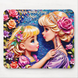 Mousepad ANGEL ~ DIA DE AS MÃES ~ Mãe e Filha ~