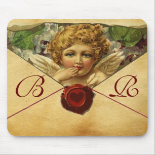 Mousepad ANGEL HEART SELLO DE CERA PERGAMINO Monograma