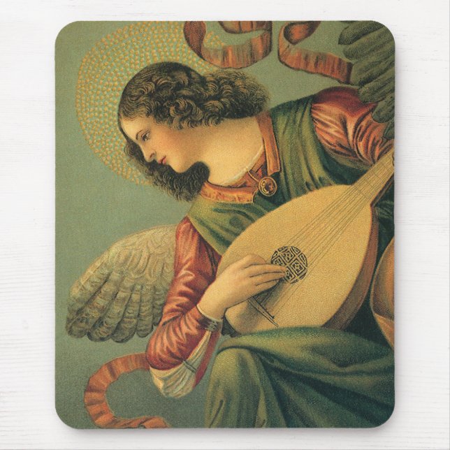 Mousepad Angel Musical, Melozzo da Forli, Arte Renascentist (Frente)