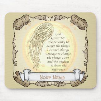 Mousepad Angel Serenity Prayer