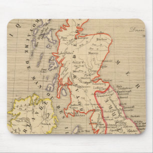 Mousepad Angleterre, Ecosse, Irlande et Man en 1100