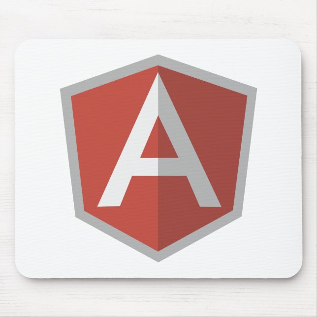 Mousepad AngularJS Shield Logotipo (Frente)