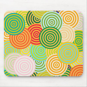 Mousepad Ângulos Círculos