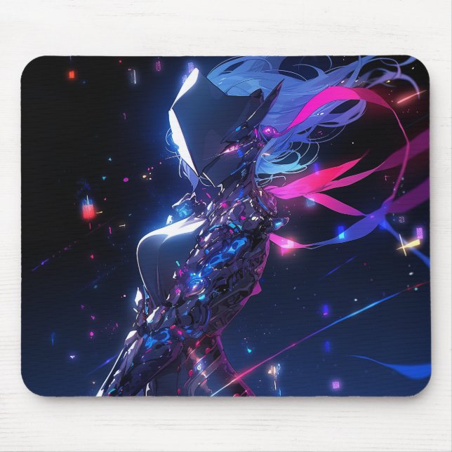 Mousepad Animadora Cyber-Fi Cyber-Warrior (Frente)