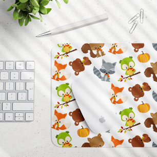 Mousepad Animais Da Floresta, Animais Da Floresta, Animais