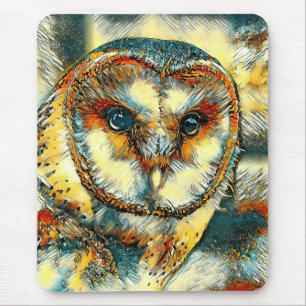 Mousepad AnimalArt_Owl_010