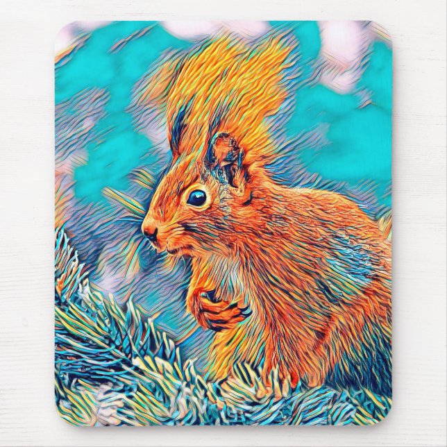 Mousepad AnimalMix_ Esquilo_001 (Frente)