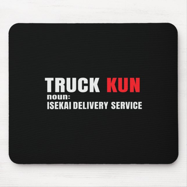 Mousepad Anime divertido meme Isekai Truck-Kun manga amante (Frente)