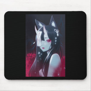 Mousepad Anime Girl Kawaii Waifu Aestética japonesa Manga O