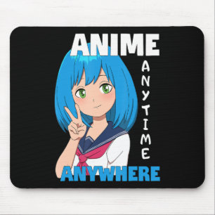 Mousepad Anime qualquer hora em qualquer lugar