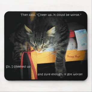 Mousepad Anime-Se, Pode Ser Pior