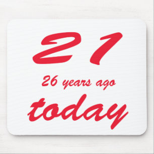 Mousepad aniversário 47