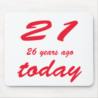 Mousepad aniversário 47