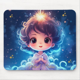 Mousepad Aniversário da Pequena Princesa Estrelada Twinkle