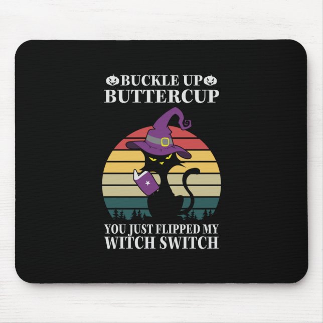 Mousepad Aniversário da Taça da Manteiga do Halloween (Frente)