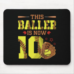 Mousepad Aniversário de 10 anos de idade Softll Esta Ller A