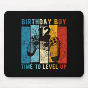 Mousepad Aniversário De 12 Anos Menino De 12 Vezes Para Alc