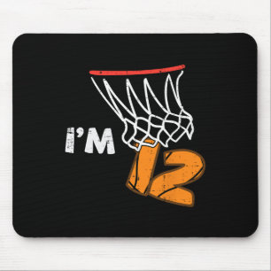 Mousepad Aniversário de 12 anos Sketll Eu tenho 12 Doze Ano