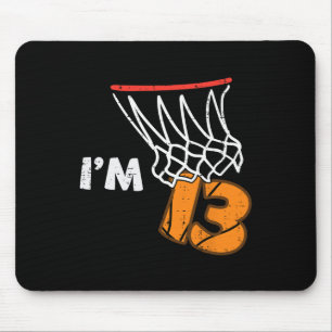 Mousepad Aniversário de 13 anos Sketll Eu estou com 13 anos
