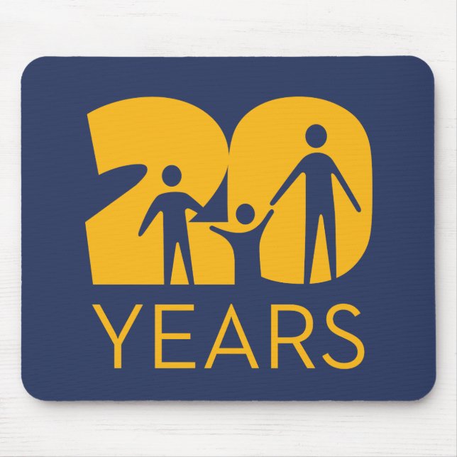 Mousepad Aniversário de 20 anos do DCF (Frente)