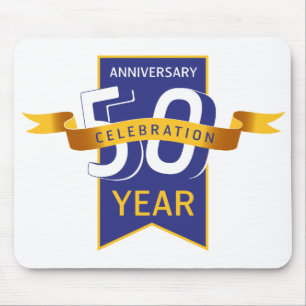 Mousepad aniversário de 50 anos