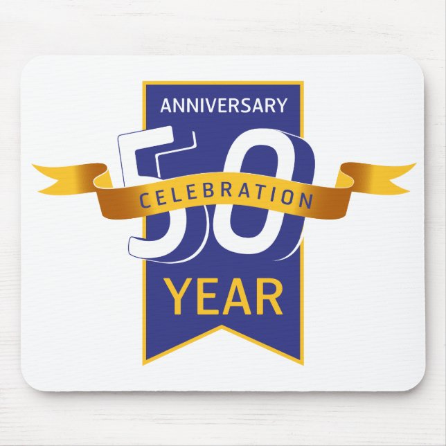 Mousepad aniversário de 50 anos (Frente)