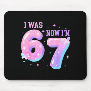 Mousepad aniversário de 7 anos foi 6 7 67 demais 7º anivers