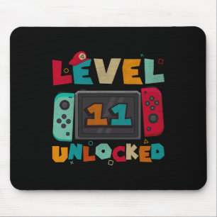 Mousepad Aniversário de Meninos de 11 Anos Desbloqueado Nív