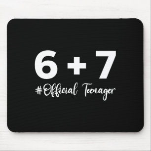 Mousepad Aniversário Engraçado de 13 Anos Adolescente Menin