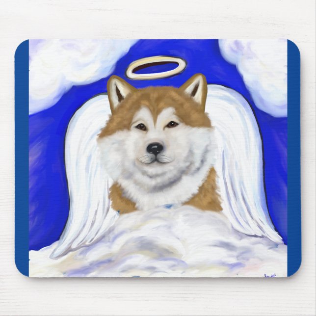 Mousepad Anjo Akita (Frente)