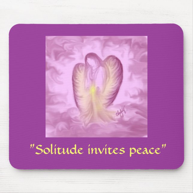Mousepad Anjo da benevolência (Frente)