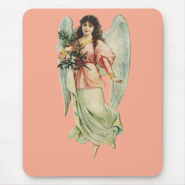 Mousepad Anjo da Guarda Divina Vigilância e Arte da Graça (Frente)