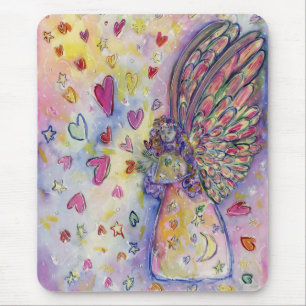 Mousepad Anjo de Arte do Anjo do Guardião Manifesto