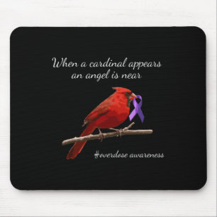 Mousepad Anjo de Sensibilização para a Sobredosagem da Fita