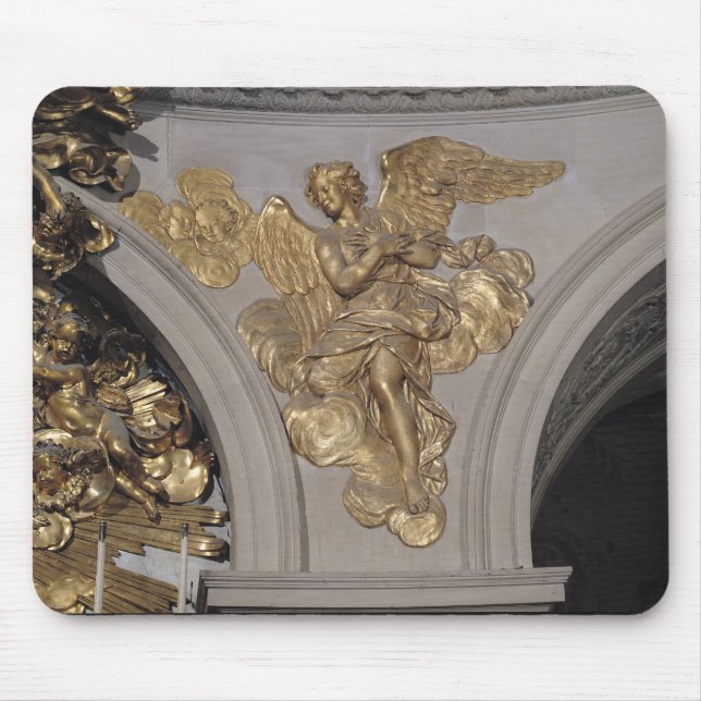 Mousepad Anjo do estilo de Louis XIV, do arco ao (Frente)